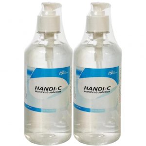 HANDI-C แอลกอฮอล์สำหรับล้างมือ (450 ml)