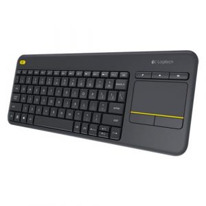 Logitech K400 Plus Wireless Touch Keyboard คีย์บอร์ด พร้อมทัชแพด แบบไร้สาย