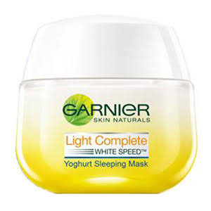 สลีปปิ้งมาส์ก GARNIER Light Complete White Speed Night Yohgurt Sleeping Mask
