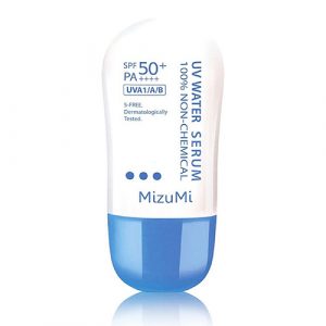 MizuMi UV Water Serum SPF50+ PA++++  (Physical Sunscreen) ครีมกันแดดสำหรับคนเป็นสิว
