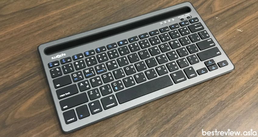 IWACHI K4 Bluetooth Keyboard คีย์บอร์ดไร้สายพกพา ใช้งานกับแท็ปเล็ต และมือถือได้
