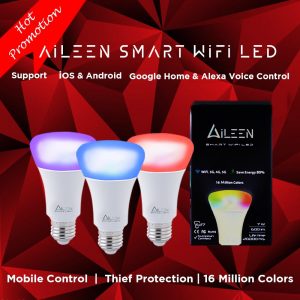 Aileen Smart WiFi Light 3 Pieces หลอดไฟอัจฉริยะ