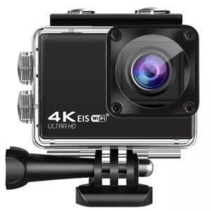AUSEK Action Camera 4K wifi กล้องติดหมวก กล้องกันน้ำ มีระบบกันสั่น รุ่น AT-Q37C