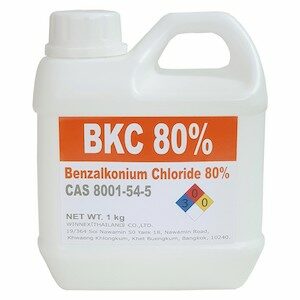 หัวเชื้อเข้มข้น มี Benzalkonium Chloride 80% ใช้สำหรับทำความสะอาดฆ่าเชื้อ