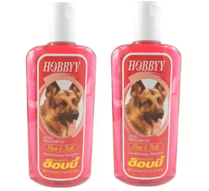 Hobby Dog Shampoo Flea&Tick แชมพูกำจัดเห็บหมัด