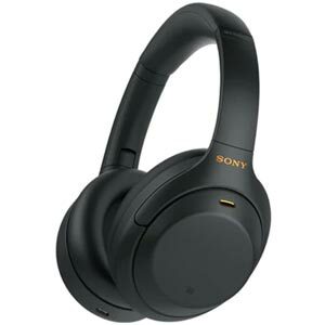Sony หูฟังไร้สายแบบครอบหู หูฟังตัดเสียงรบกวน WH-1000XM4