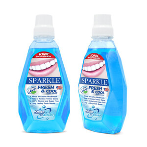 Sparkle น้ำยาบ้วนปาก Ionic Moth Wash Fresh & Cool SK0143