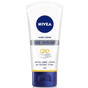 NIVEA HAND Cream Anti-Age Care Q10 ครีมทาผิวขาว