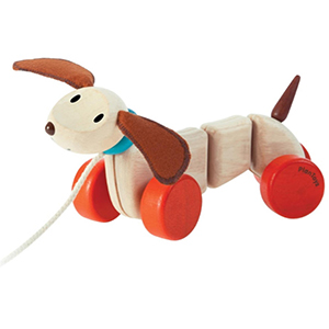 PlanToys Happy Puppy ของเล่นไม้หมาน้อยชิวาว่า
