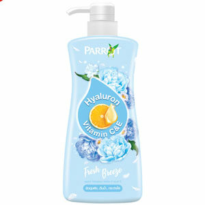 Parrot Shower Cream Hyaluron Vitamin C&E Fresh Breeze ครีมอาบน้ำ