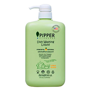 Pipper Standard ผลิตภัณฑ์ล้างจาน สูตรอ่อนโยนจากธรรมชาติ กลิ่นซิตรัส
