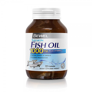Bewel Salmon Fish Oil - บีเวล น้ำมันปลาแซลมอน ผสมวิตามิน E