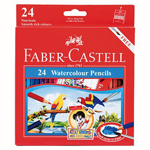 FABER CASTELL สีไม้ระบายน้ำ 24 สี
