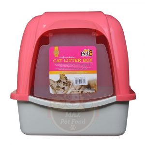 Pet8 Cat litter House-Sport Pink ห้องน้ำแมว