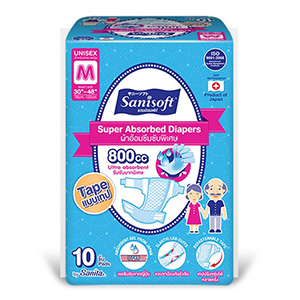 Sanisoft Super Absorbed Diapers Tape