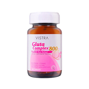 VISTRA Gluta Complex 800 Rice Extract วิสทร้า กลูตา คอมเพล็กซ์