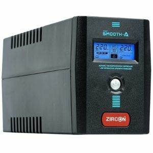 Zircon UPS เครื่องสำรองไฟฟ้า รุ่นยอดนิยม รุ่น Smooth-A (1000VA/550W)