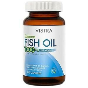 น้ำมันปลา Vistra Salmon Fish Oil