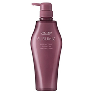 Shiseido Sublimic Luminoforce Shampoo   แชมพูสำหรับผมทำสี