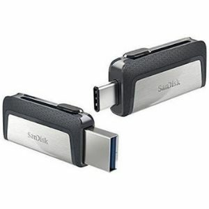 Sandisk Ultra Dual Drive แฟลชไดรฟ์สำหรับ USB-C 64GB (SDDDC2-064G-G46)
