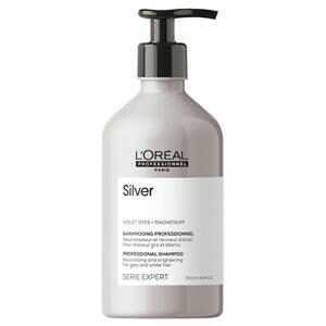 Loreal Professional Serie Expert Silver Shampoo แชมพูสำหรับผมโทนสีเทา หม่น