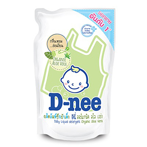 ผลิตภัณฑ์ซักผ้าเด็ก Dnee กลิ่น Organic Aloe Vera
