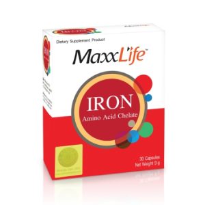 Maxxlife Iron Amino Acid Chelate ธาตุเหล็กบำรุงเลือด
