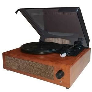 เครื่องเล่นแผ่นเสียง Turntable Record Player Vintage Style