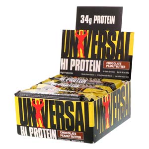 โปรตีนบาร์ Universal Nutrition Hi Protein Bar รสช็อกโกแลตบราวนี่