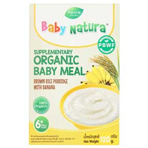 Baby Natura อาหารเสริมออร์แกนิกสำหรับทารกและเด็กเล็ก
