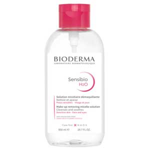 Bioderma Sensibio H2O คลีนซิ่งไมเซล่า สำหรับผิวบอบบาง แพ้ง่าย ฝาปั๊ม
