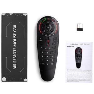 G30S Air mouse เมาส์ไร้สาย 2.4G Wireless Air Mouse + Voice Search