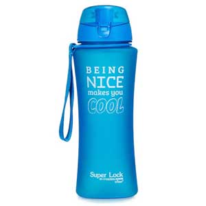 JCP ขวดน้ำ BPA FREE ขนาด 650 มล. สีฟ้า