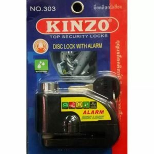 KINZO กุญแจล็อคดิสเบรค แบบมีเสียง สำหรับรถจักรยานยนต์ รุ่น No.303