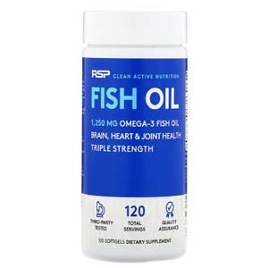 RSP Nutrition Fish Oil อาหารเสริม โอเมก้า