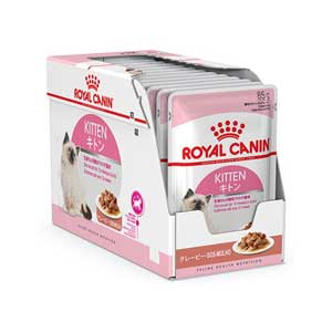 Royal Canin Kitten Pouch Gravy โรยัลคานิน อาหารเปียกแบบซอง สำหรับลูกแมว