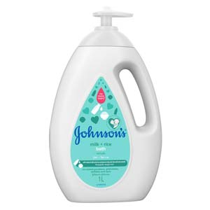 ครีมอาบน้ำ Johnson's Body wash Baby Bath Milk & Rice