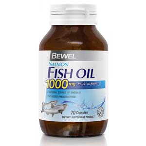 อาหารเสริม Bewel Salmon Fish Oil น้ำมันปลาแซลมอน