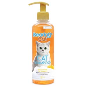 แชมพูอาบน้ำแมว Bearing Cat Shampoo Shed Control