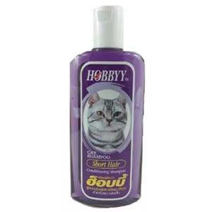 แชมพูอาบน้ำแมว Hobby short hair cat shampoo