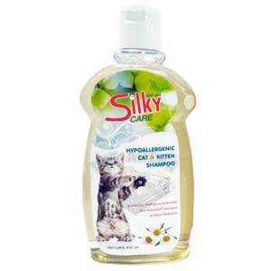 แชมพูอาบน้ำแมว Silky Care Cat
