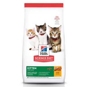 Hill's® Science Diet® Kitten Chicken Recipe Dry Cat Food อาหารลูกแมว