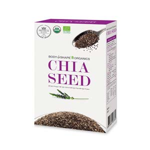 Body shape Organic Chia seed เมล็ดเจีย