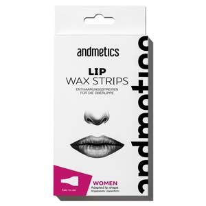 ISYOUU แผ่นแว็กซ์ Andmetics Lip Wax Strips Women