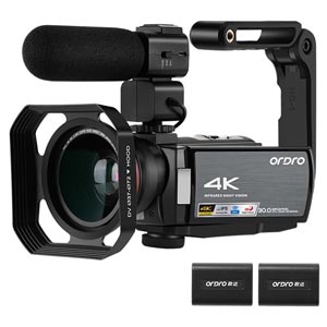 Ordro 4K WiFi Digital Video Camera Camcorder รุ่น HDR-AE8