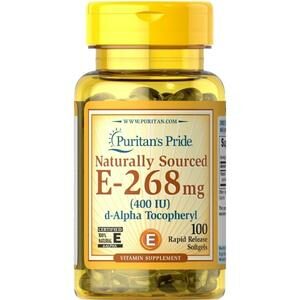 Puritan's Pride Vitamin E วิตามินอี สารต้านอนุมูลอิสระ