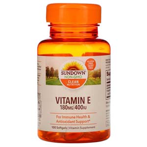 วิตามินอี Sundown Naturals Vitamin E