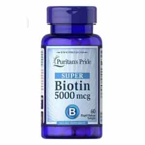 อาหารเสริมไบโอติน Puritan's Pride Biotin