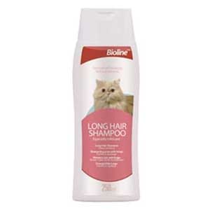 Bioline Cat Shampoo แชมพูแมว สูตรแมวขนยาว
