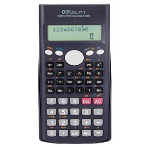Deli Scientific Calculator เครื่องคิดเลขวิทยาศาสตร์ รุ่น DL-1710